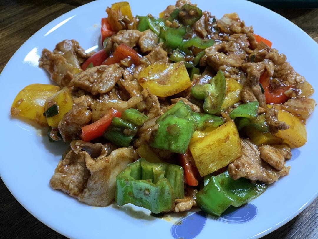 炫彩五花肉片