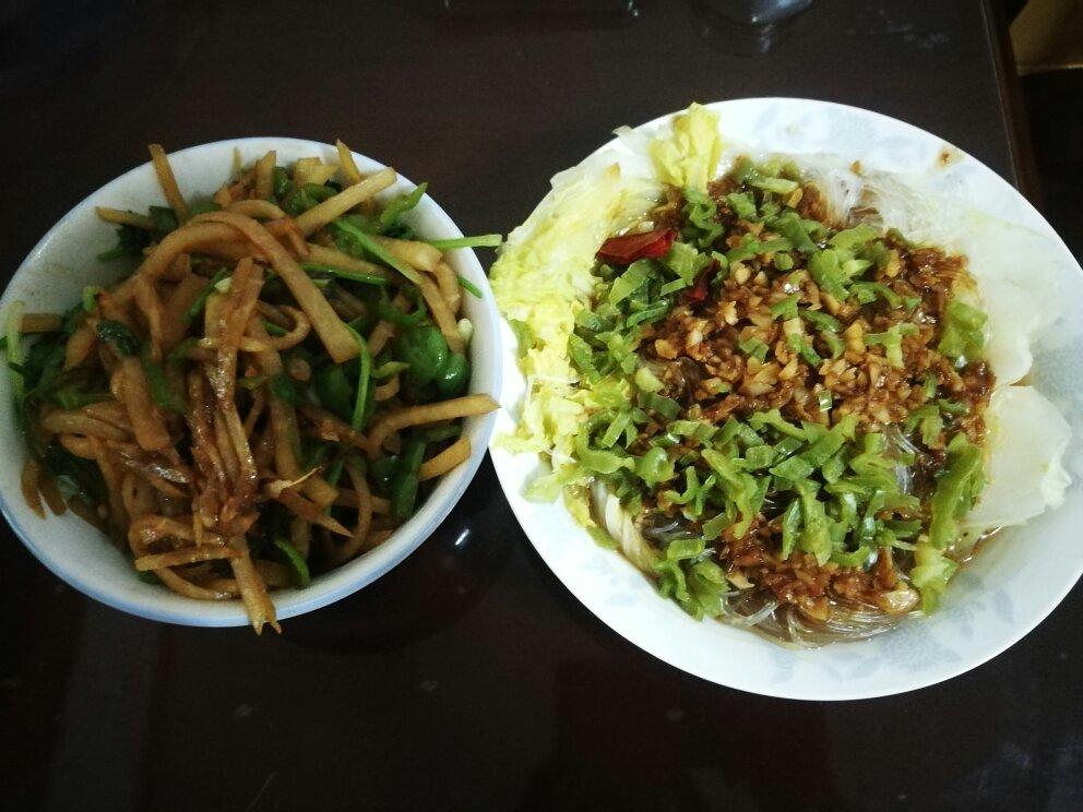 蒜蓉粉丝娃娃菜