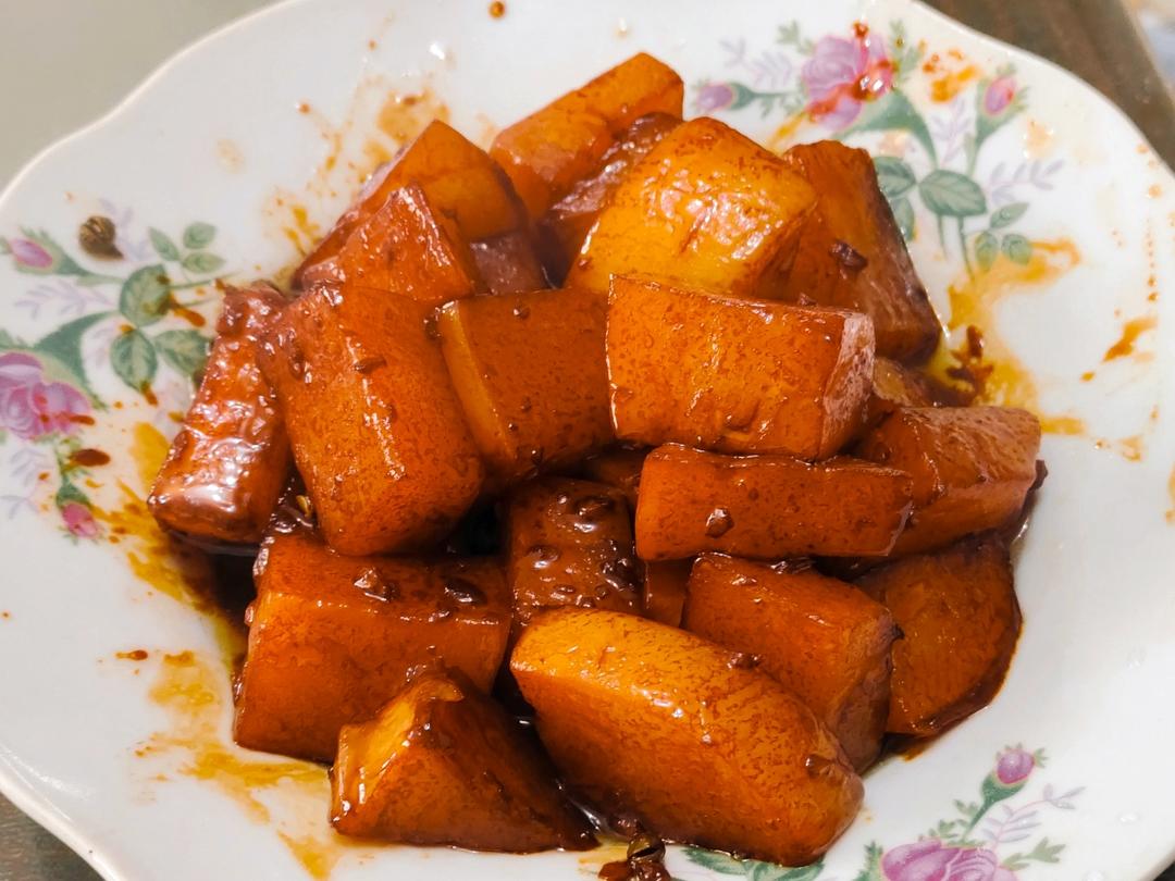巨简单巨好吃红烧萝卜！拿红烧肉都不换！