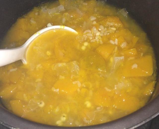今天的南瓜甜汤的做法