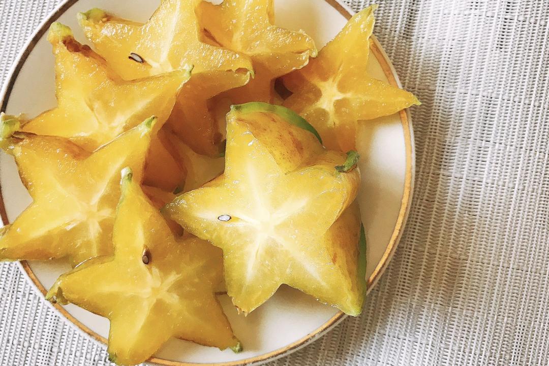 杨桃的朴素吃法-杨桃&白糖