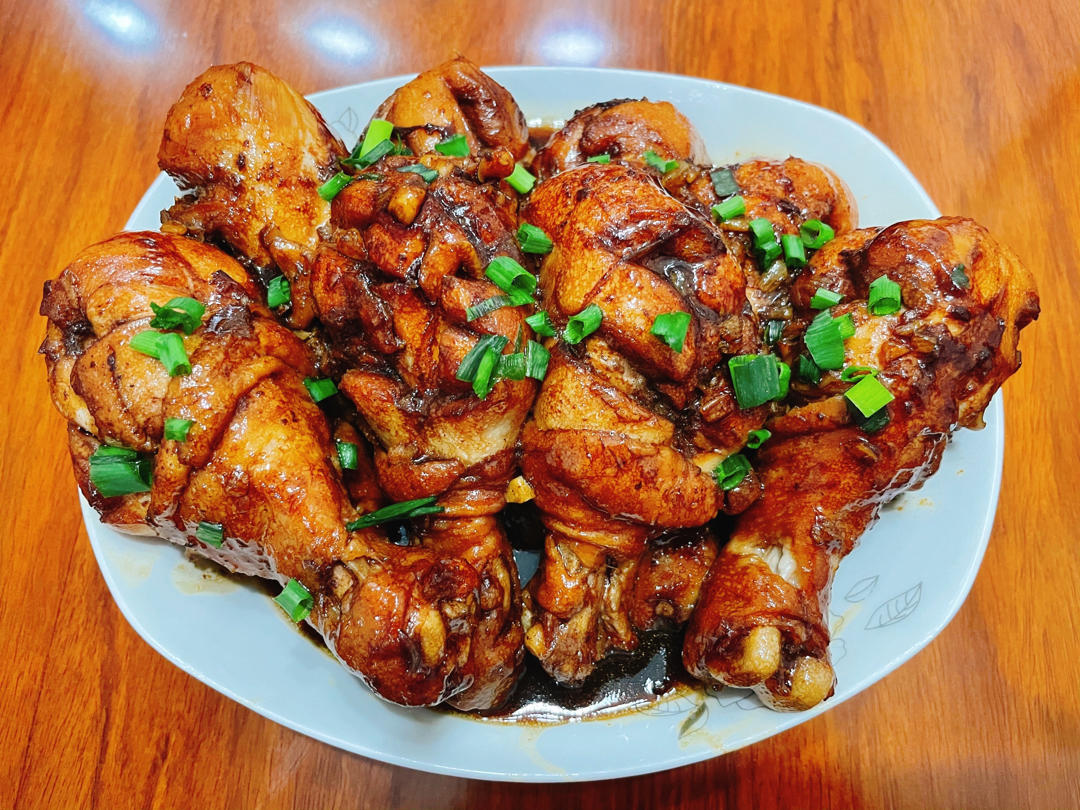 蒜香鸡腿