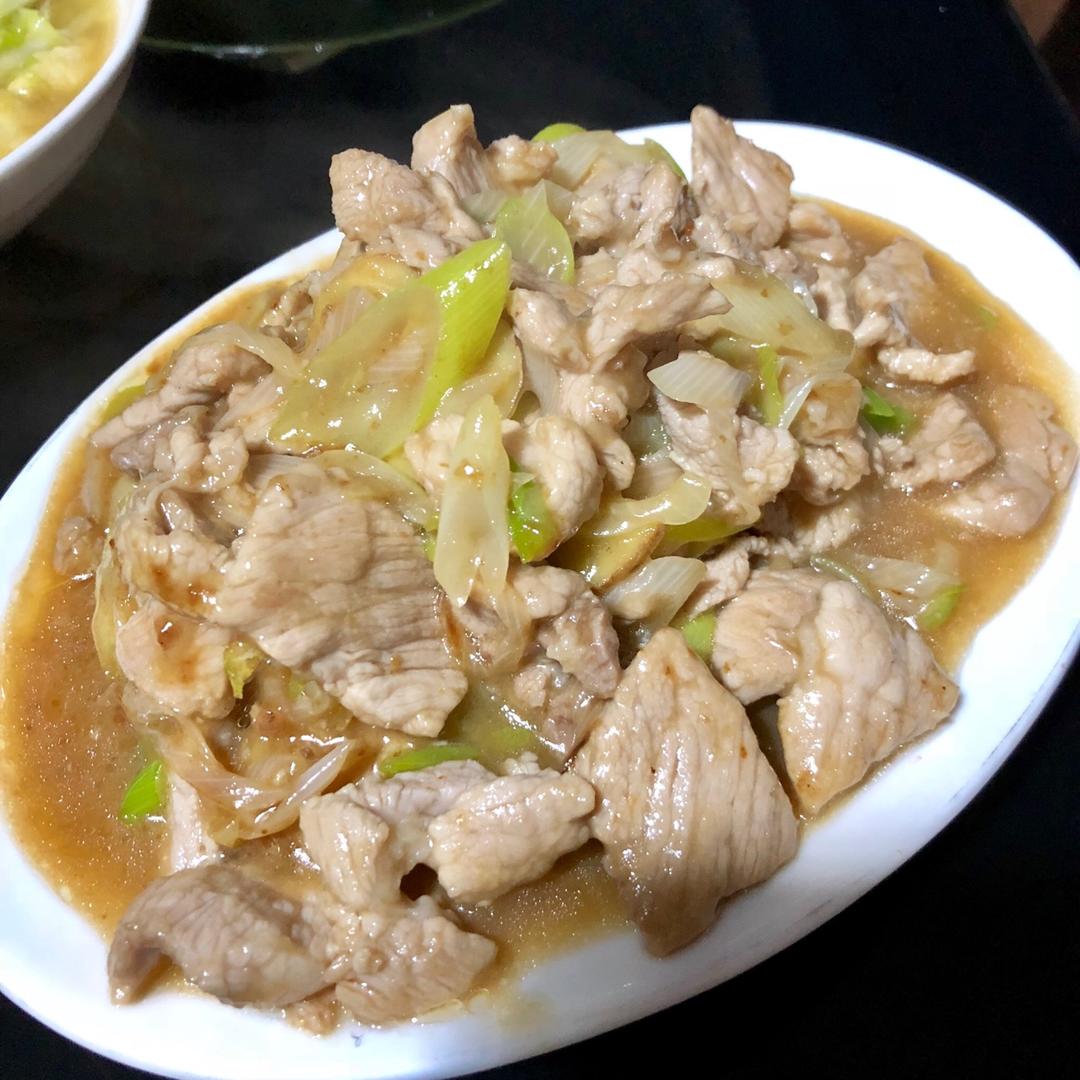 葱爆肉