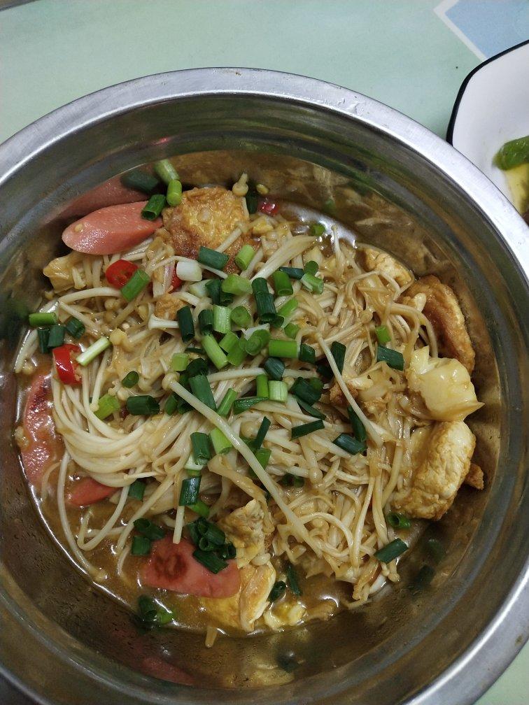 超级下饭菜--金针菇日本豆腐