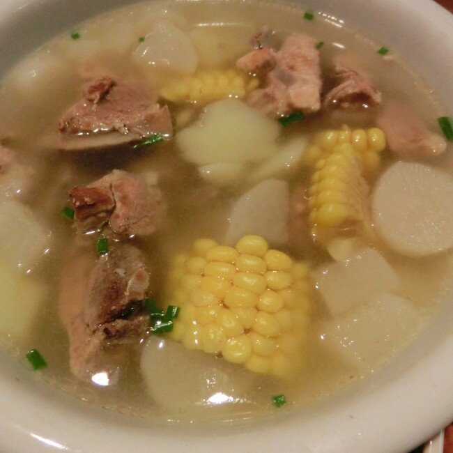 榴莲君是我的爱做的萝卜小排汤