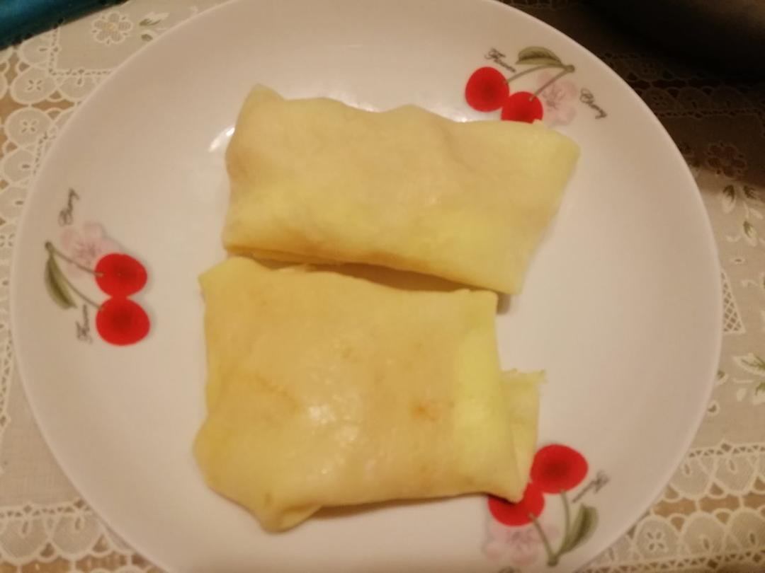 芒果班戟+港式奶茶