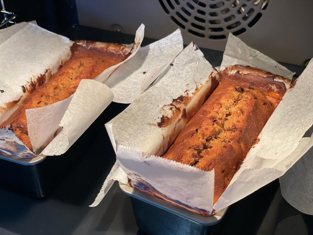 焦糖苹果磅蛋糕