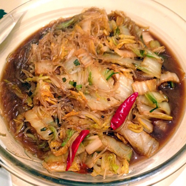 猪肉白菜炖粉条