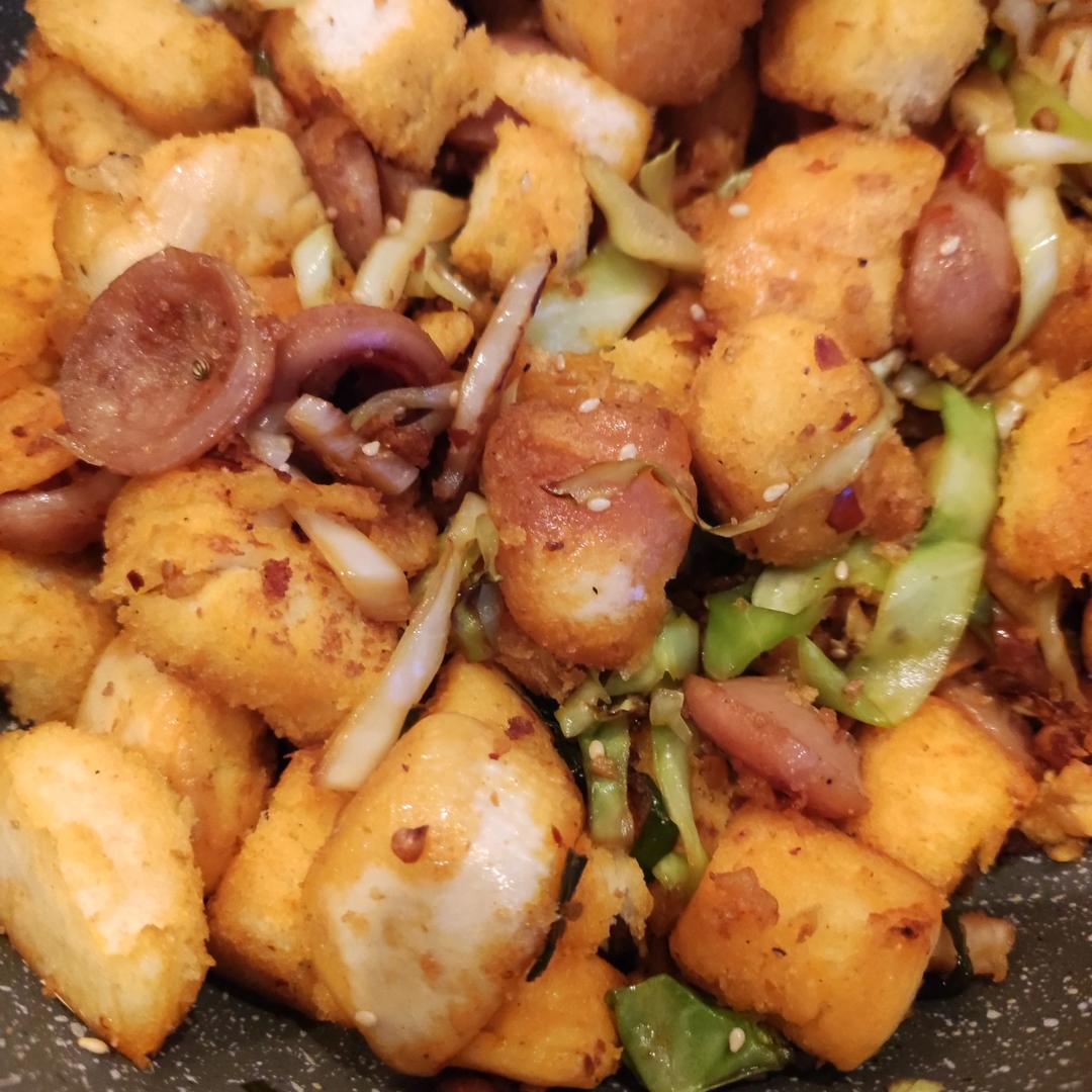 无语了！男友夜宵连续吃了一个月的炒馒头