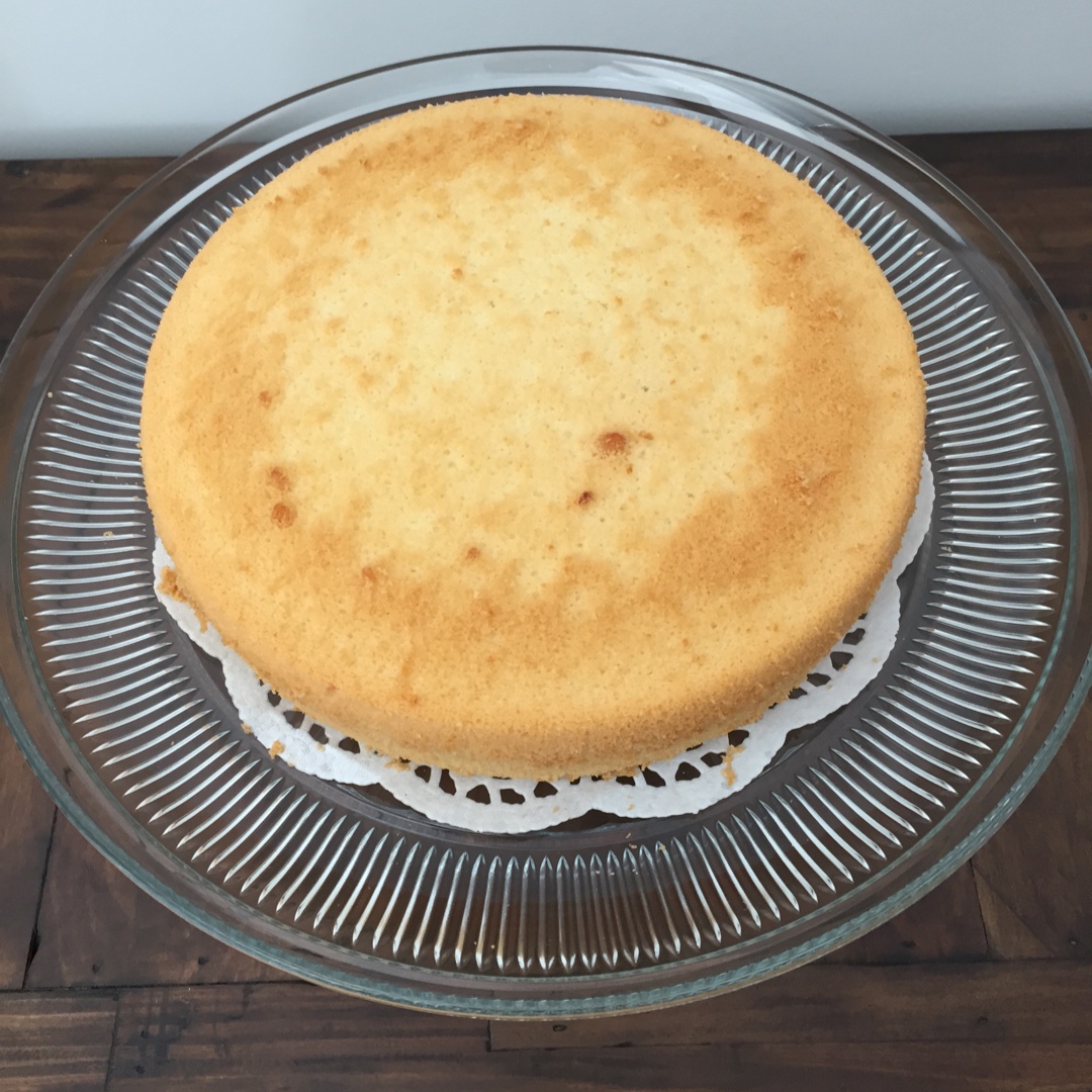 超好记八寸戚风蛋糕（后蛋法）