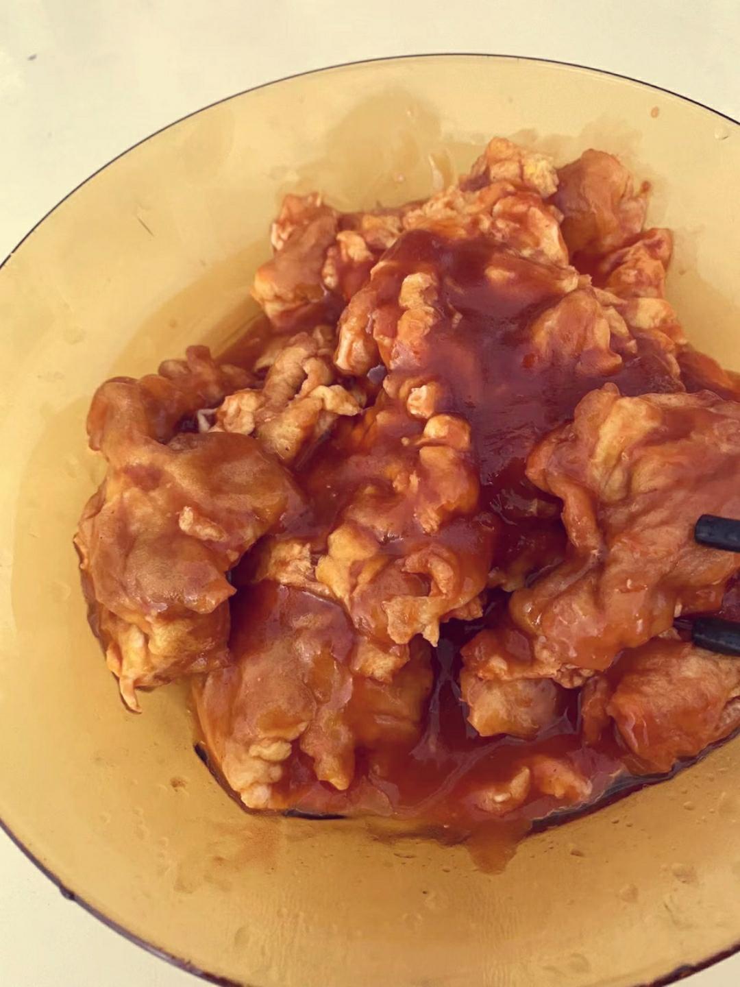 儿时的味道.五柳炸蛋