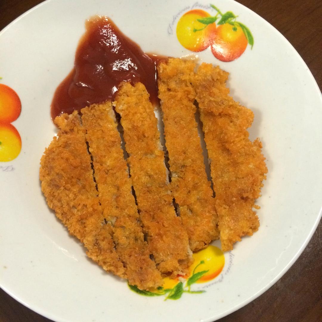 超级简单-改良简易炸猪排