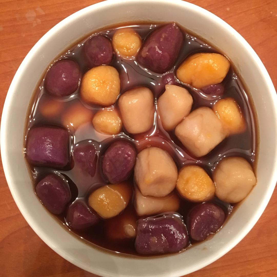 三色芋圆