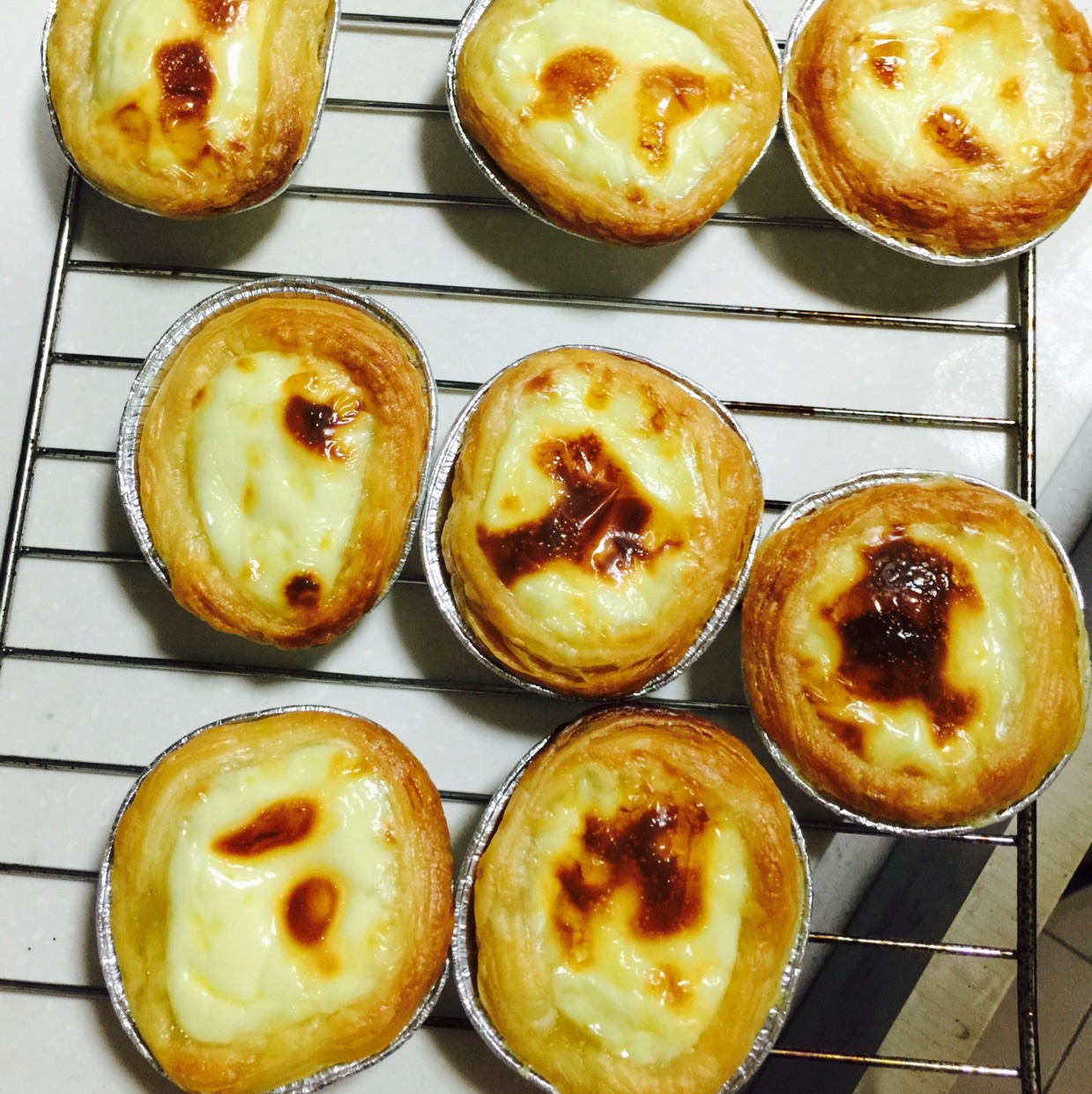 超完美味道超正的蛋挞配方，比KFC的还要嫩还要香~做过最好吃的蛋挞配方