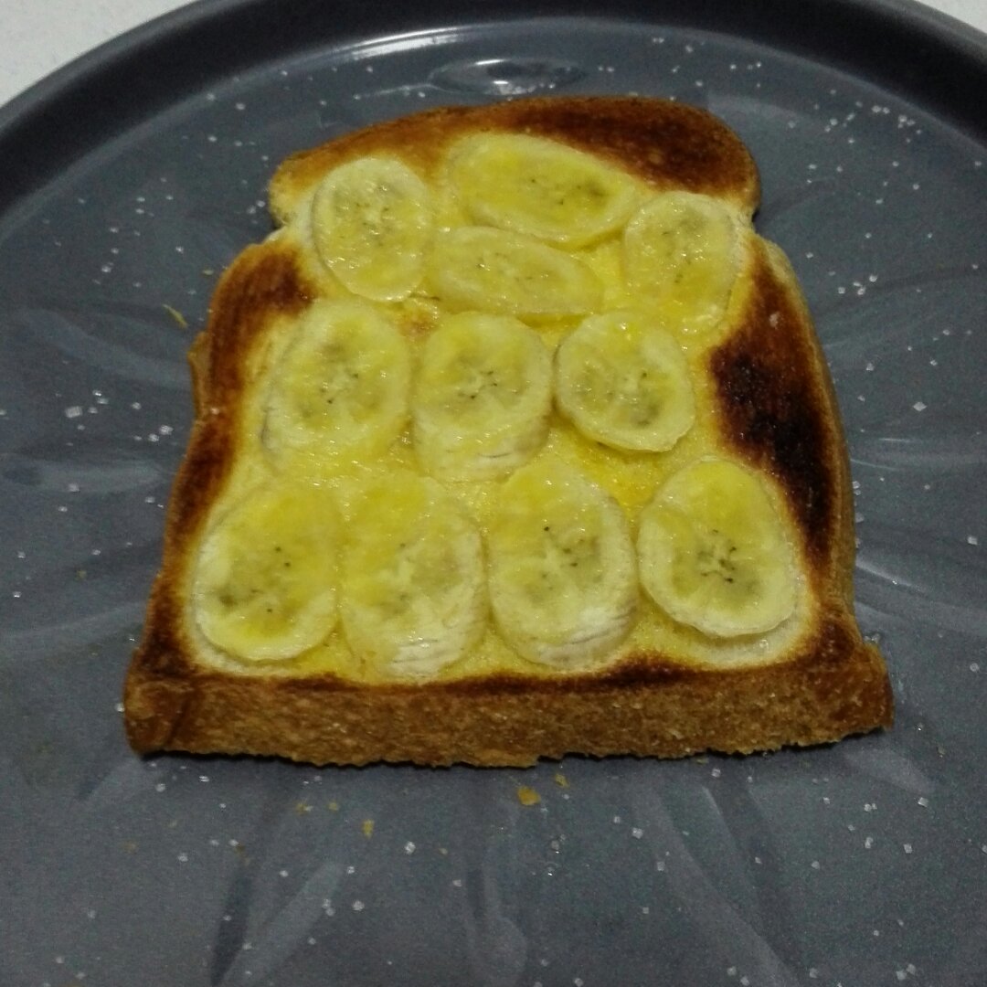 香蕉烤吐司