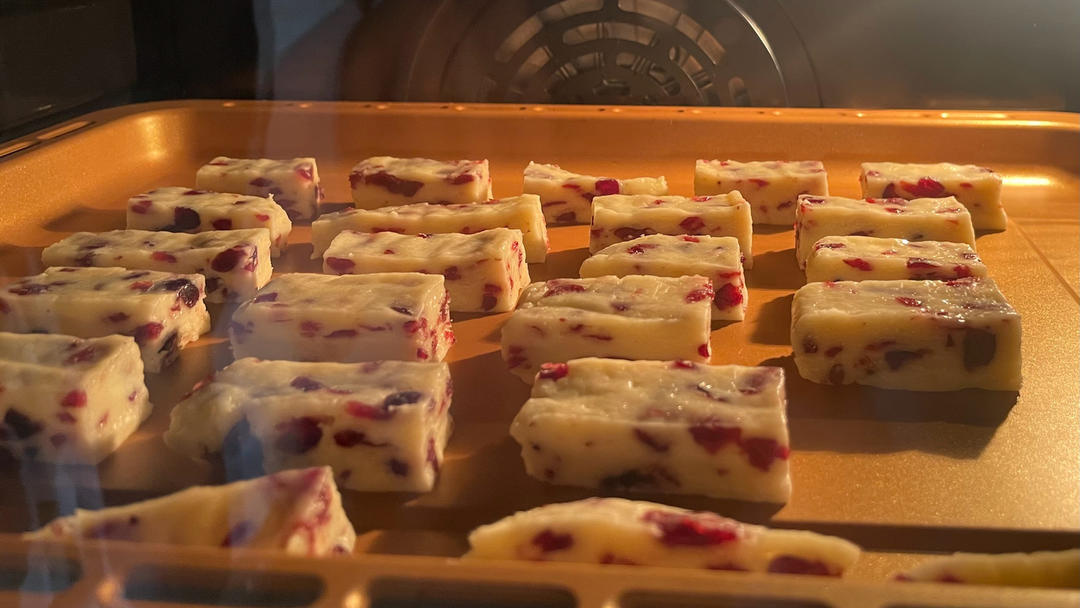 消耗淡奶油的司康