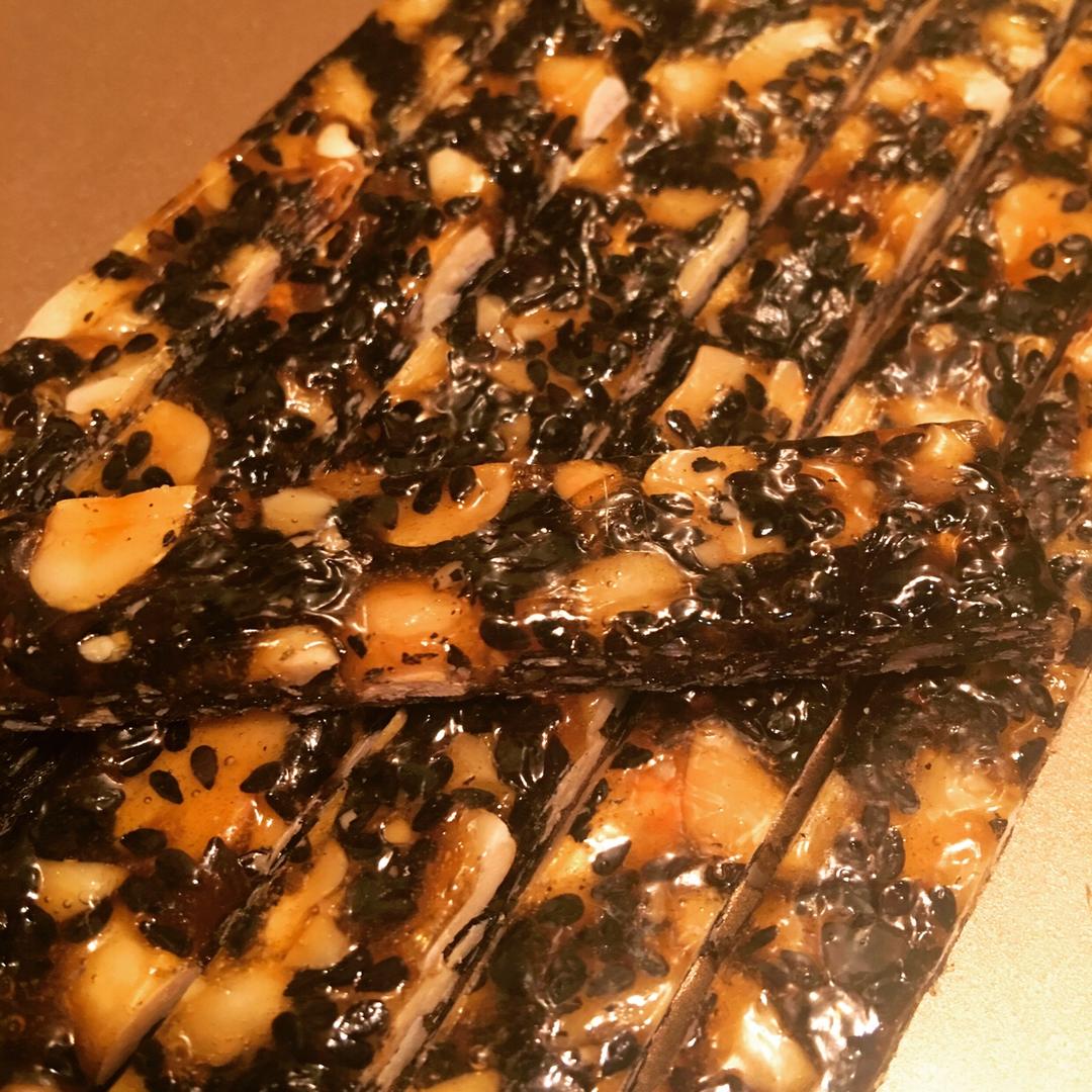 堂妈教你做芝麻糖