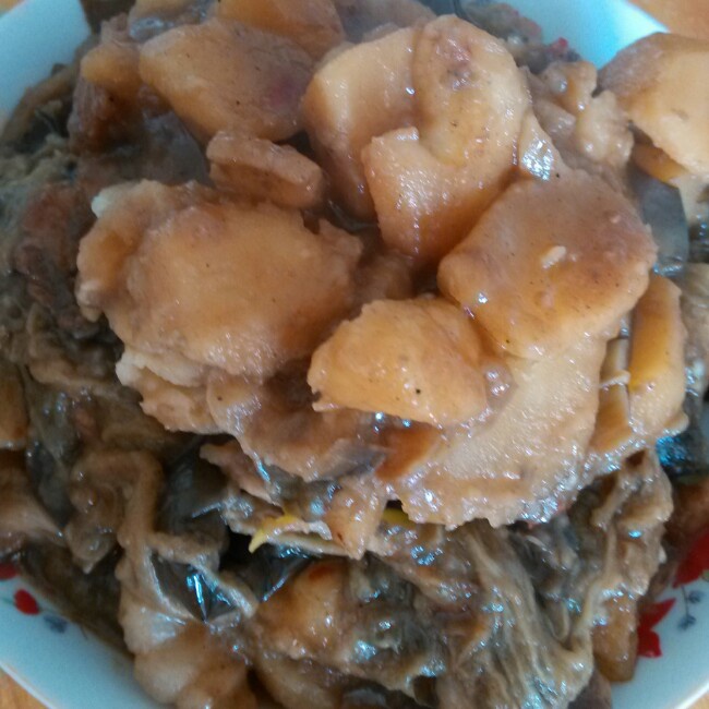 土豆炖茄子
