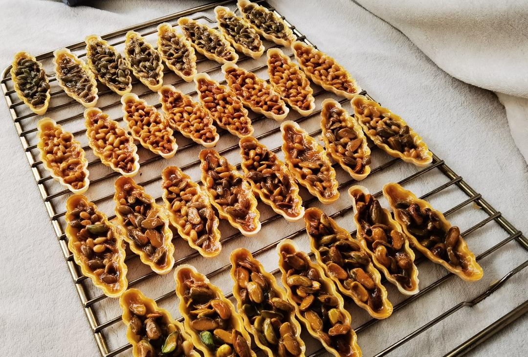 视频🚢一次搞定3种口味｜焦糖坚果糯米船｜不测温，不冷冻｜低糖｜简单｜0难度