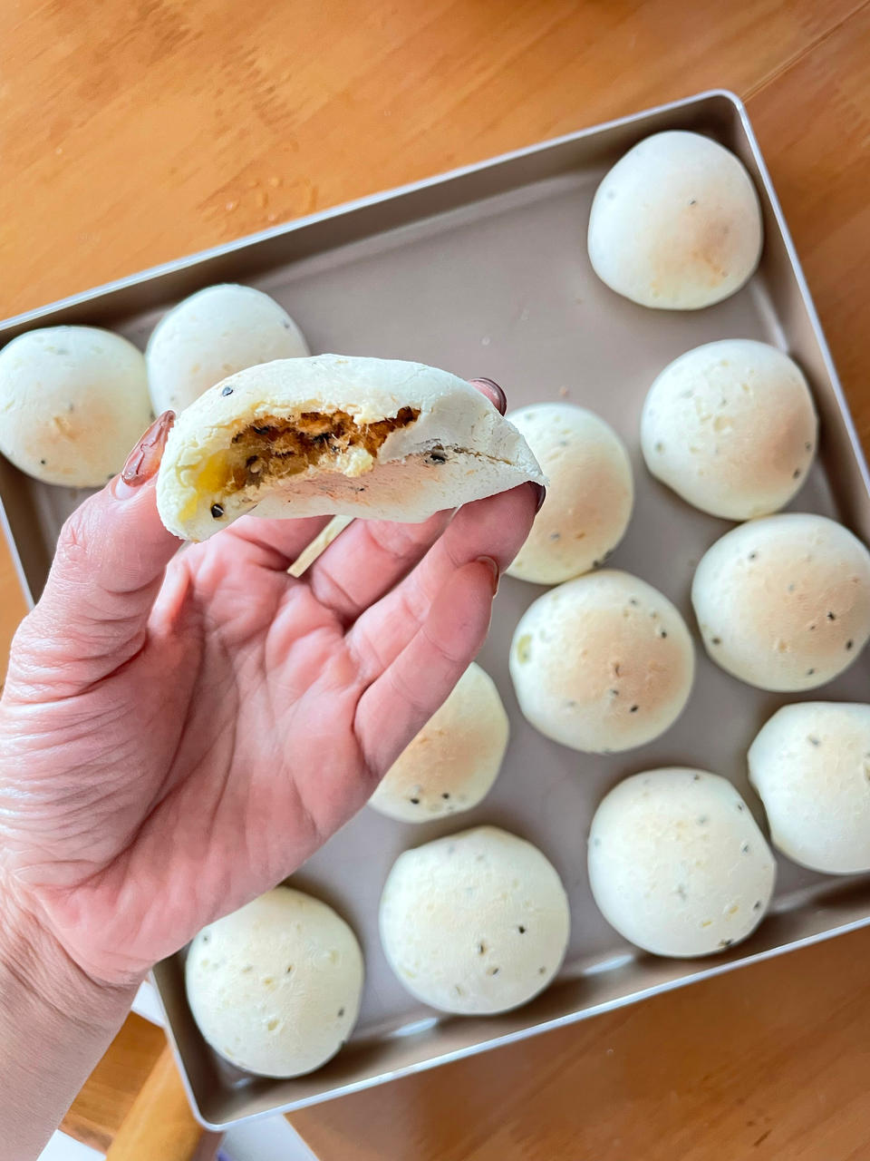 一次就成功的麻薯包