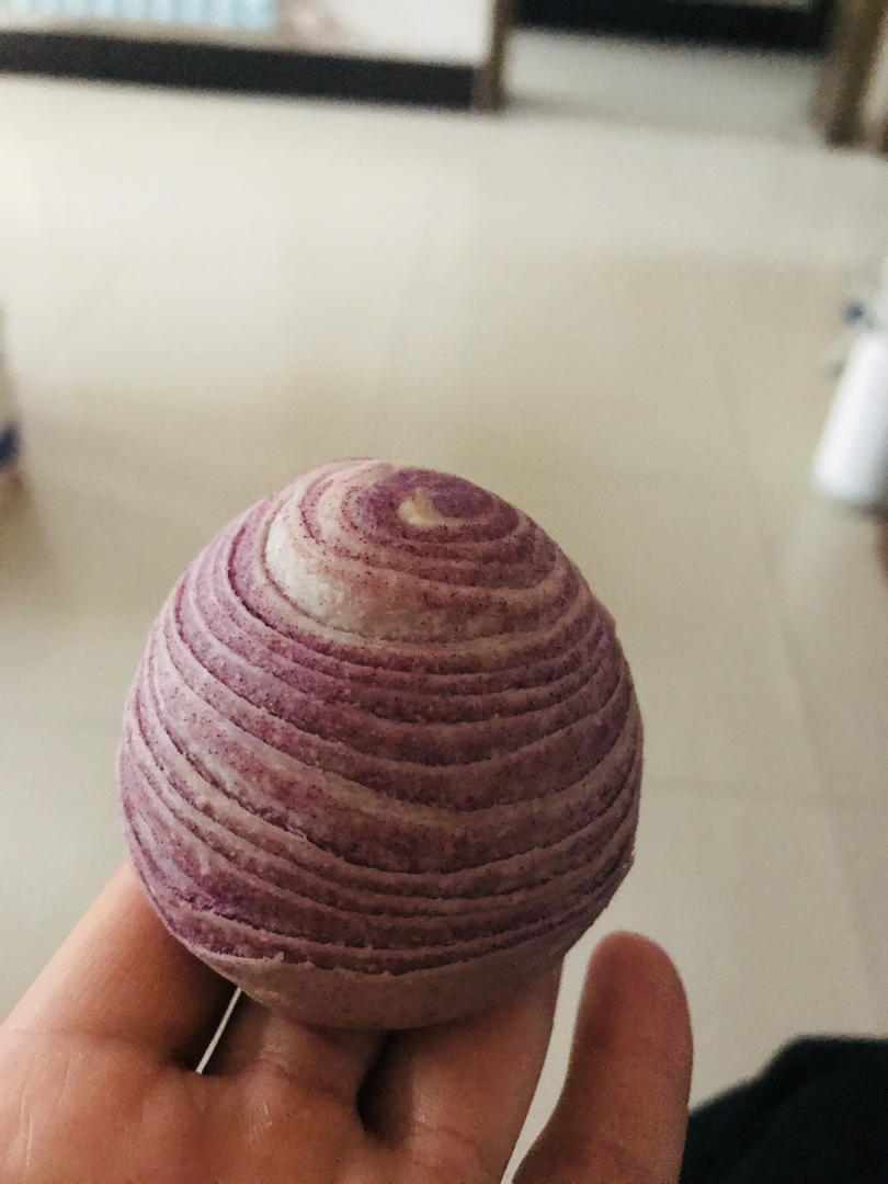 [香兰世家]掌心里的爱--紫薯蛋黄酥