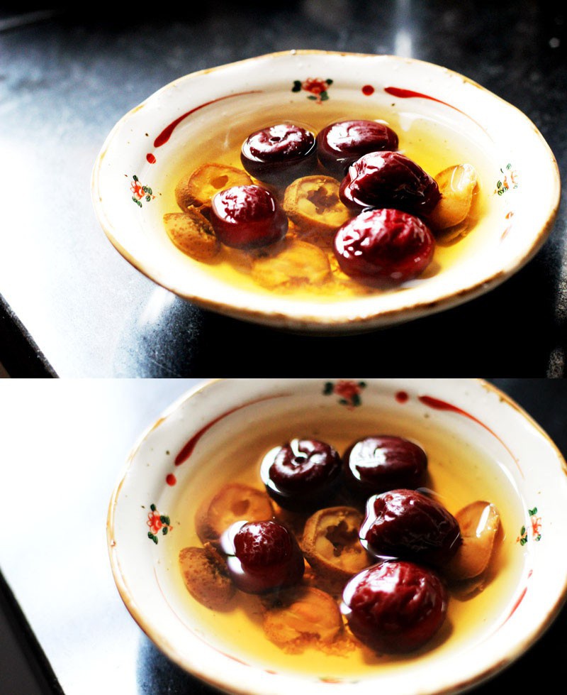 蜂蜜大枣山楂茶