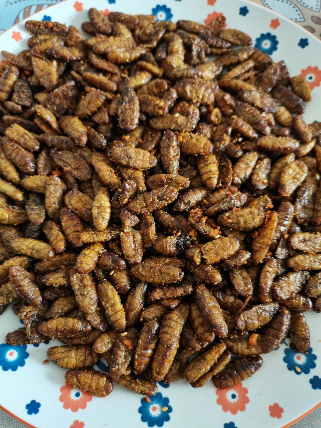 油炸蚕蛹