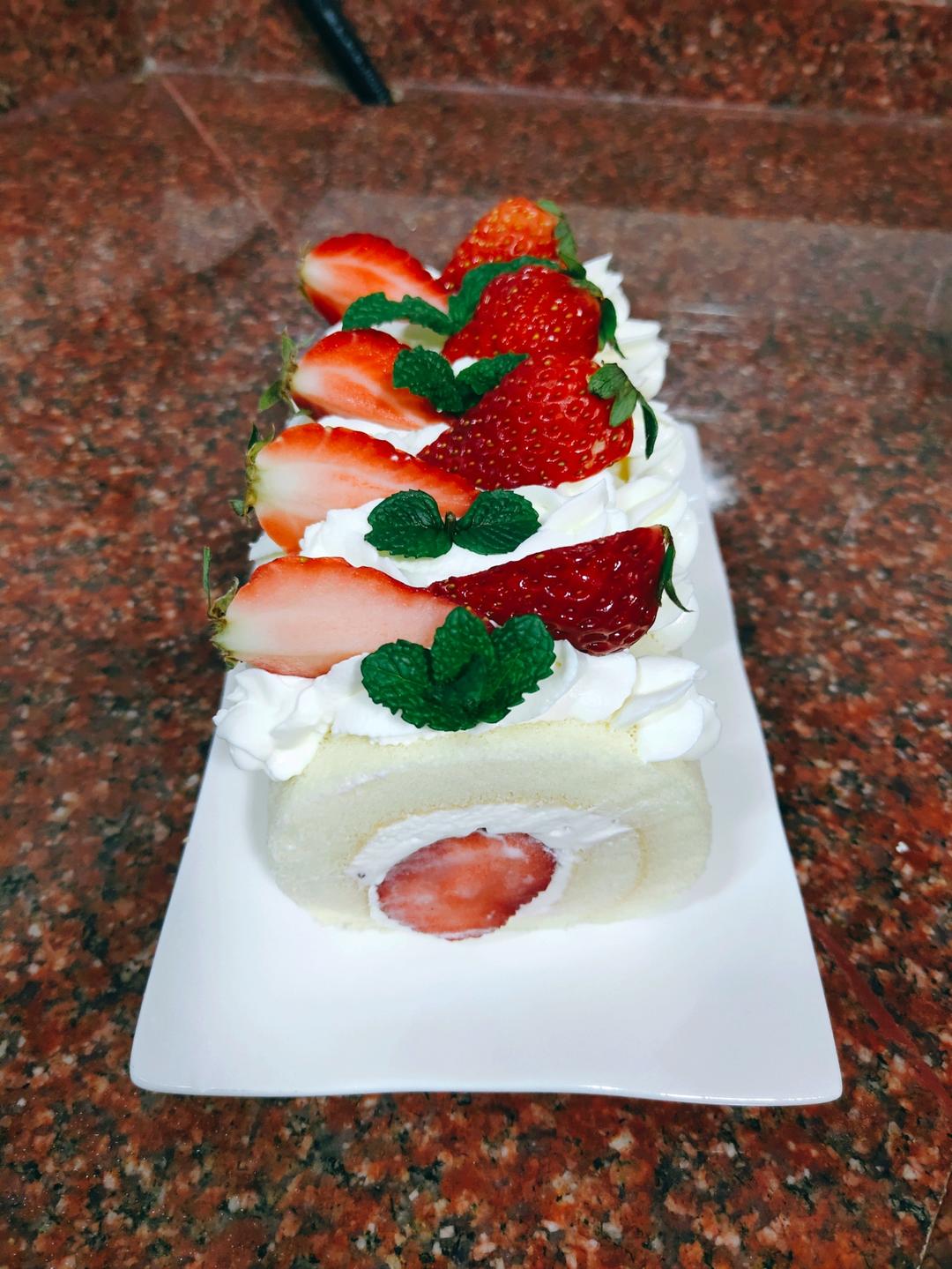 原味基础蛋糕卷(小五卷)