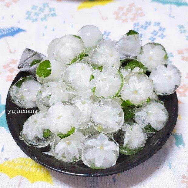 🍃茉莉花冷冻冰块|冰爽一夏.满口留香🍃