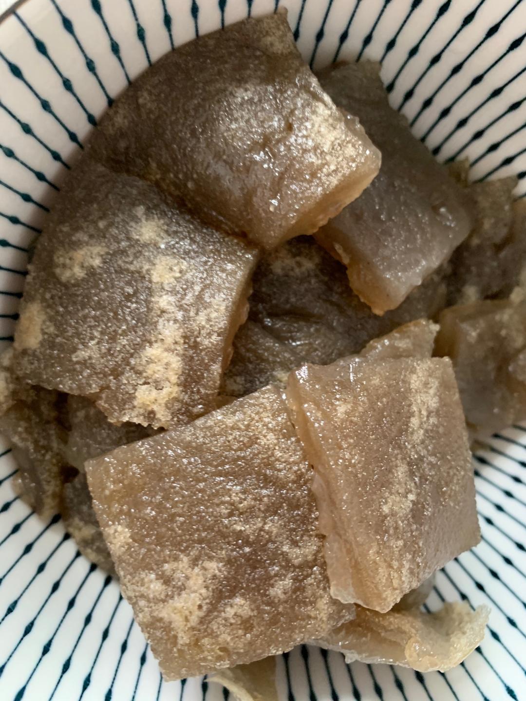 快手版肥肉烧红薯粉的做法 步骤6