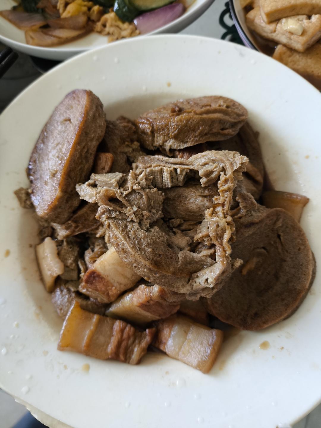 惊艳全场的素鸡烧肉