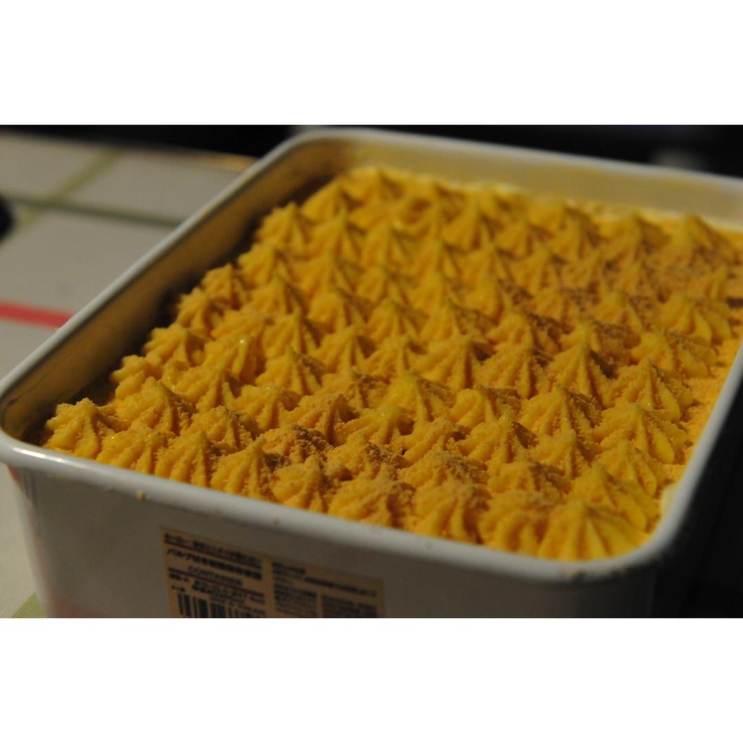 日式豆乳盒子蛋糕