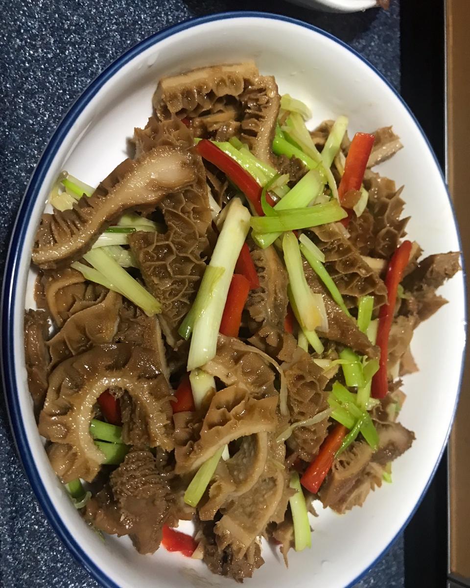 爆炒牛肚-微辣
