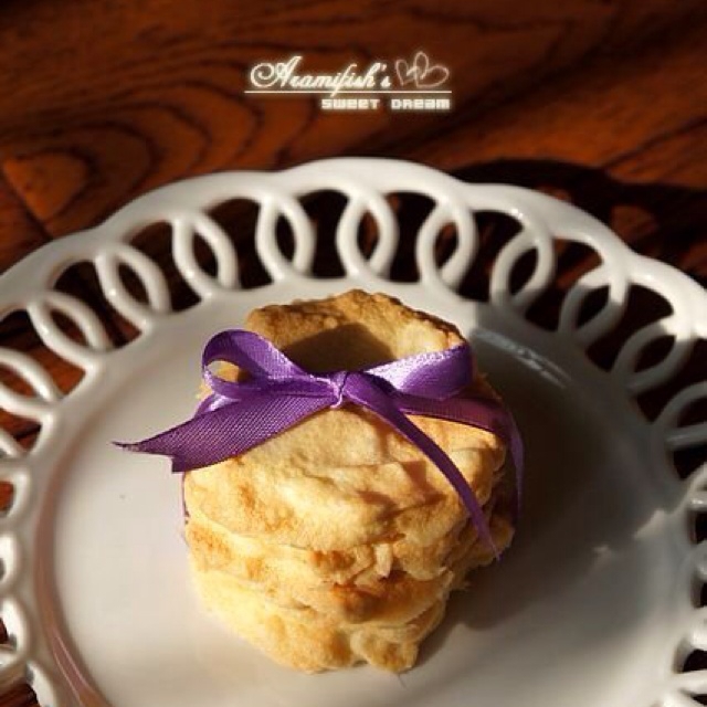 剩余蛋清好去处——杏仁薄饼