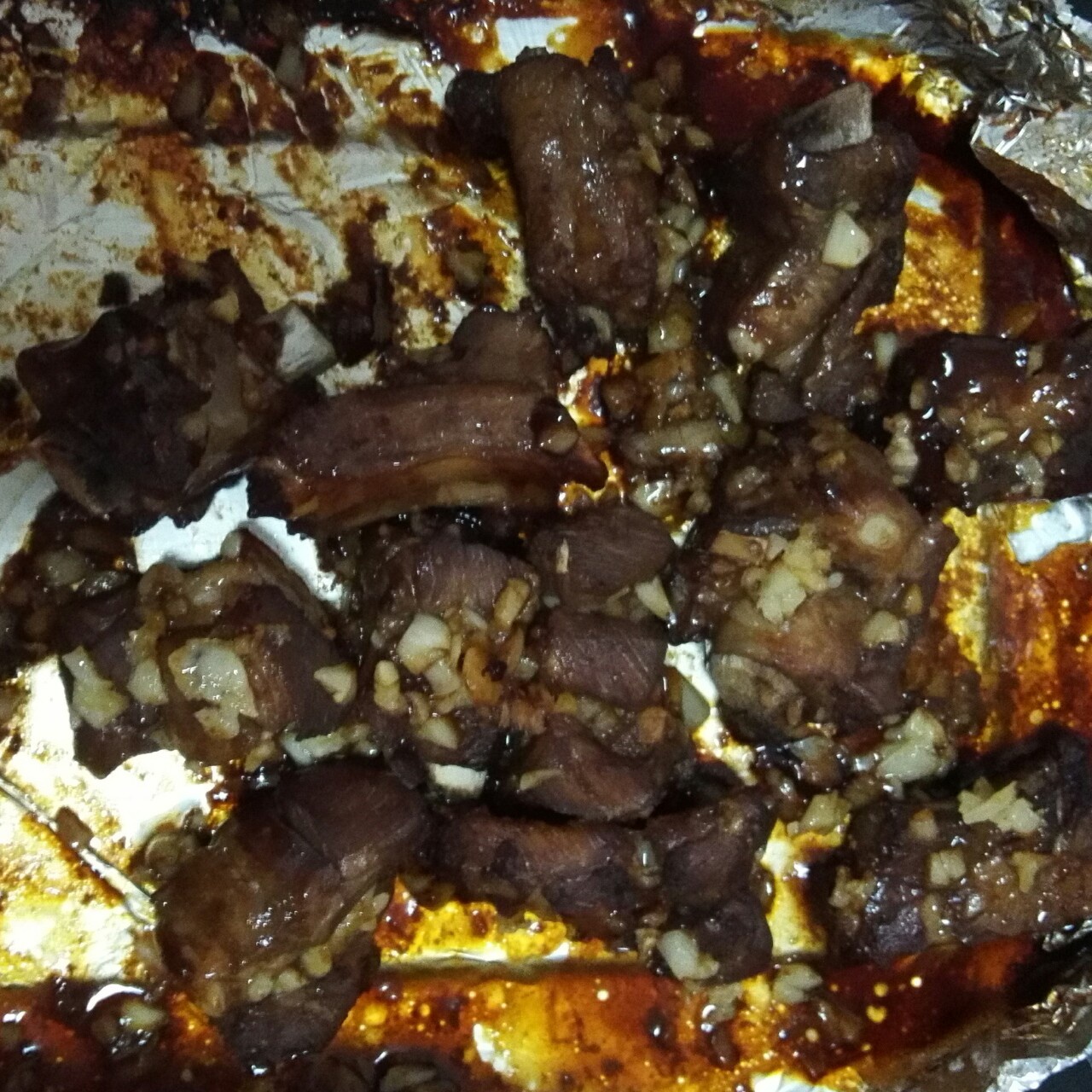香到骨头里的蒜香排骨（烤箱）