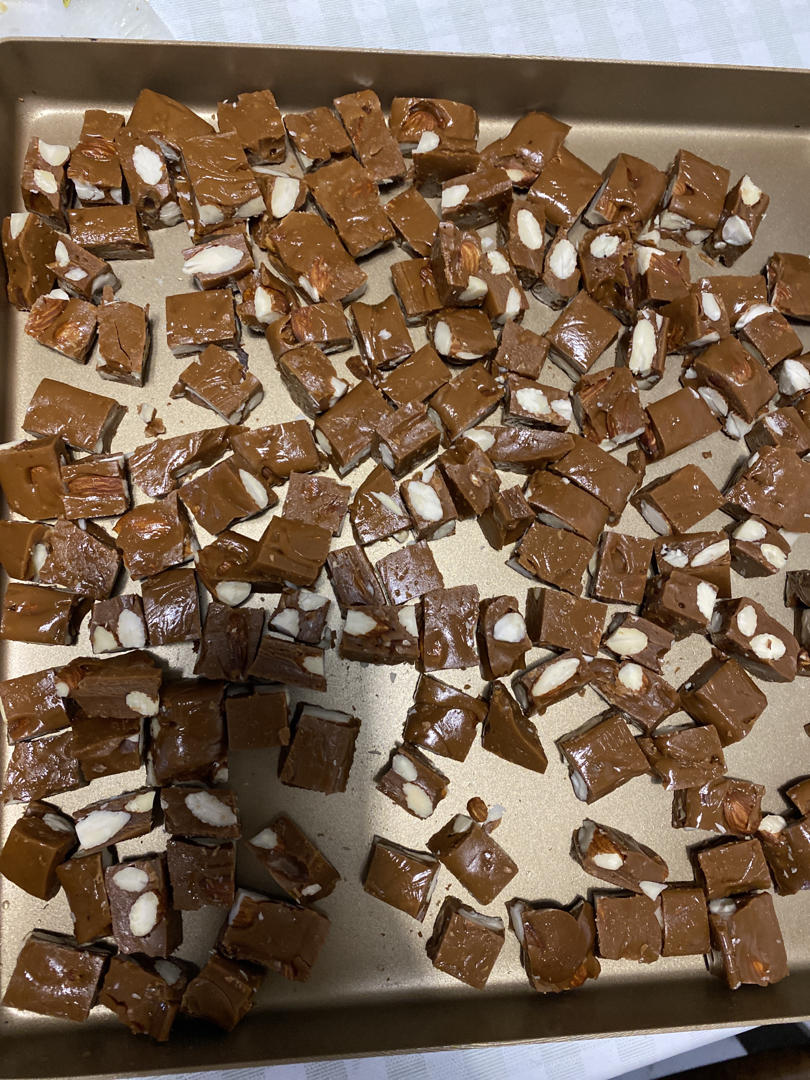 焦糖海盐杏仁太妃糖