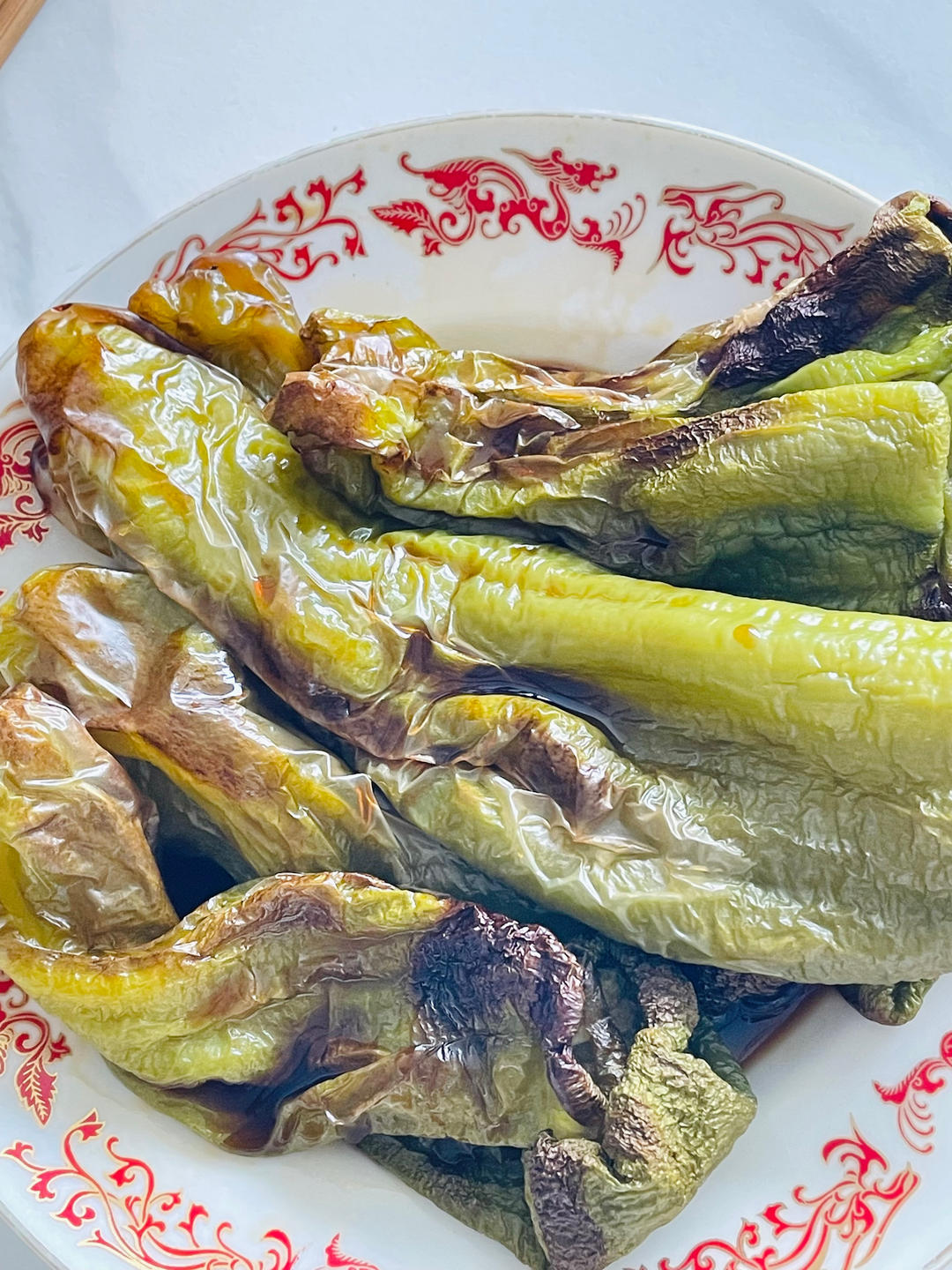 空气炸锅版 虎皮青椒