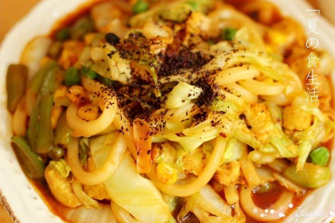 美味炒乌冬「焼うどん」的做法