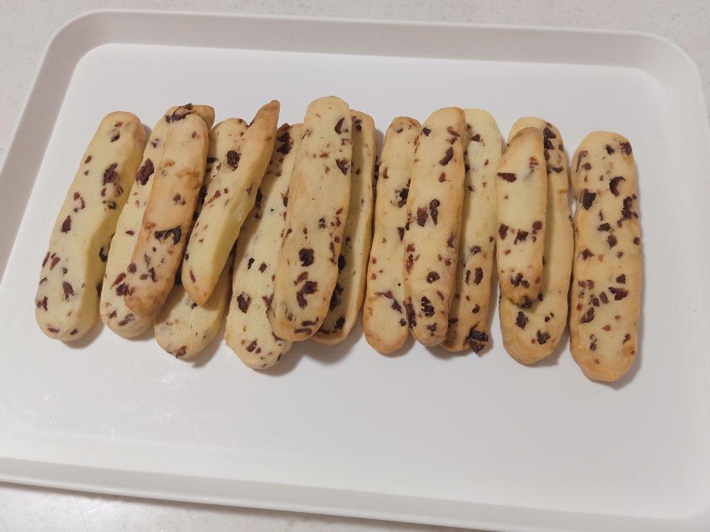 低糖少油版蔓越莓饼干