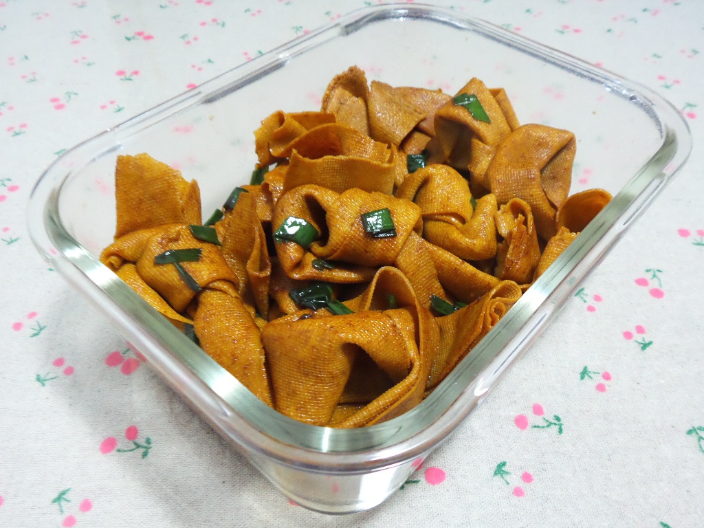 目不识丁做的卤汁千张结