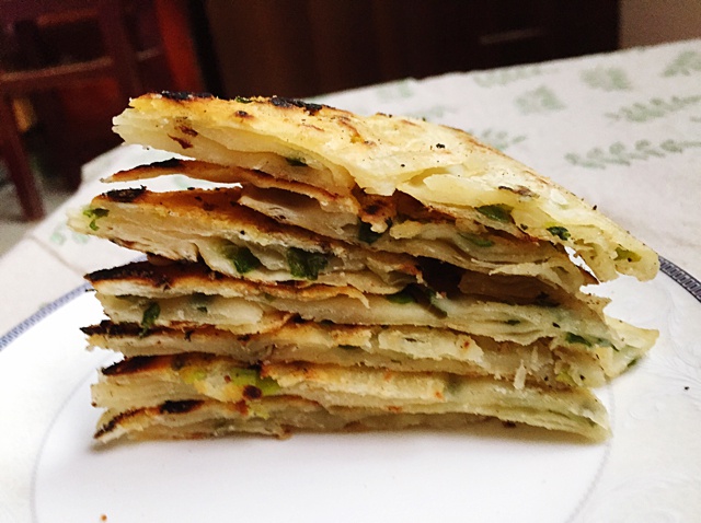 自制葱油饼