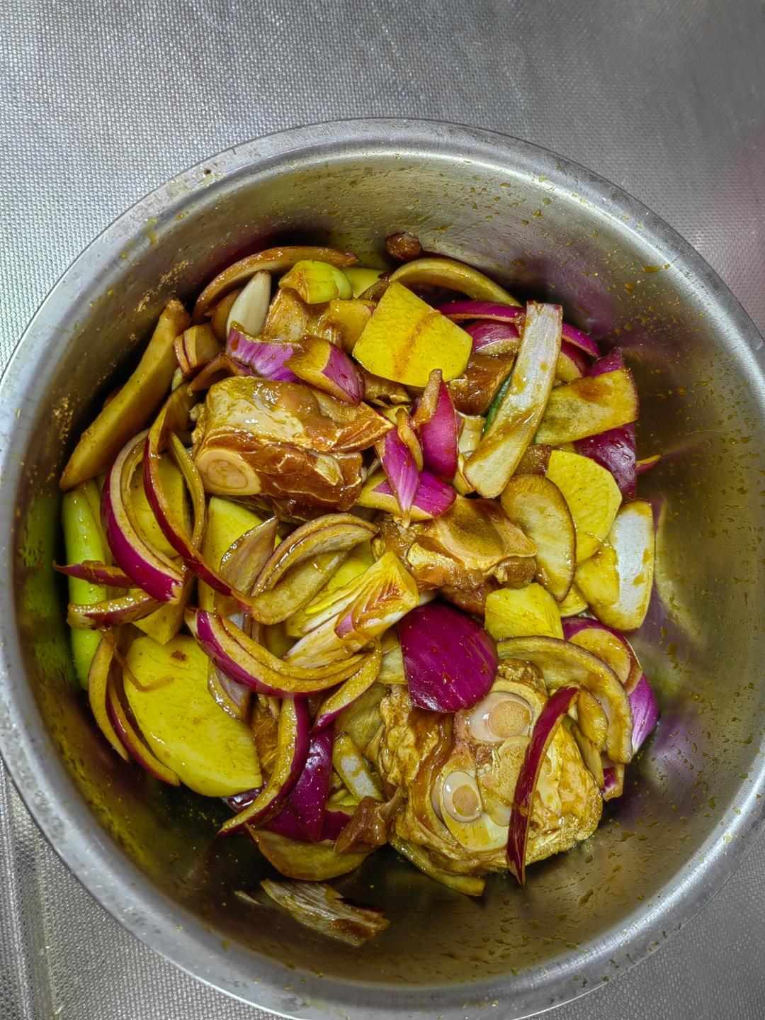 家庭烤箱烤羊排