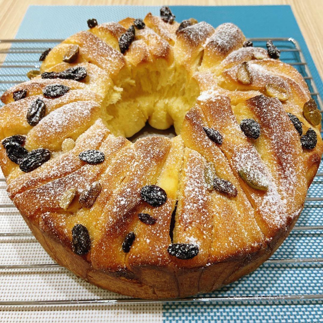 红薯炼乳手撕面包