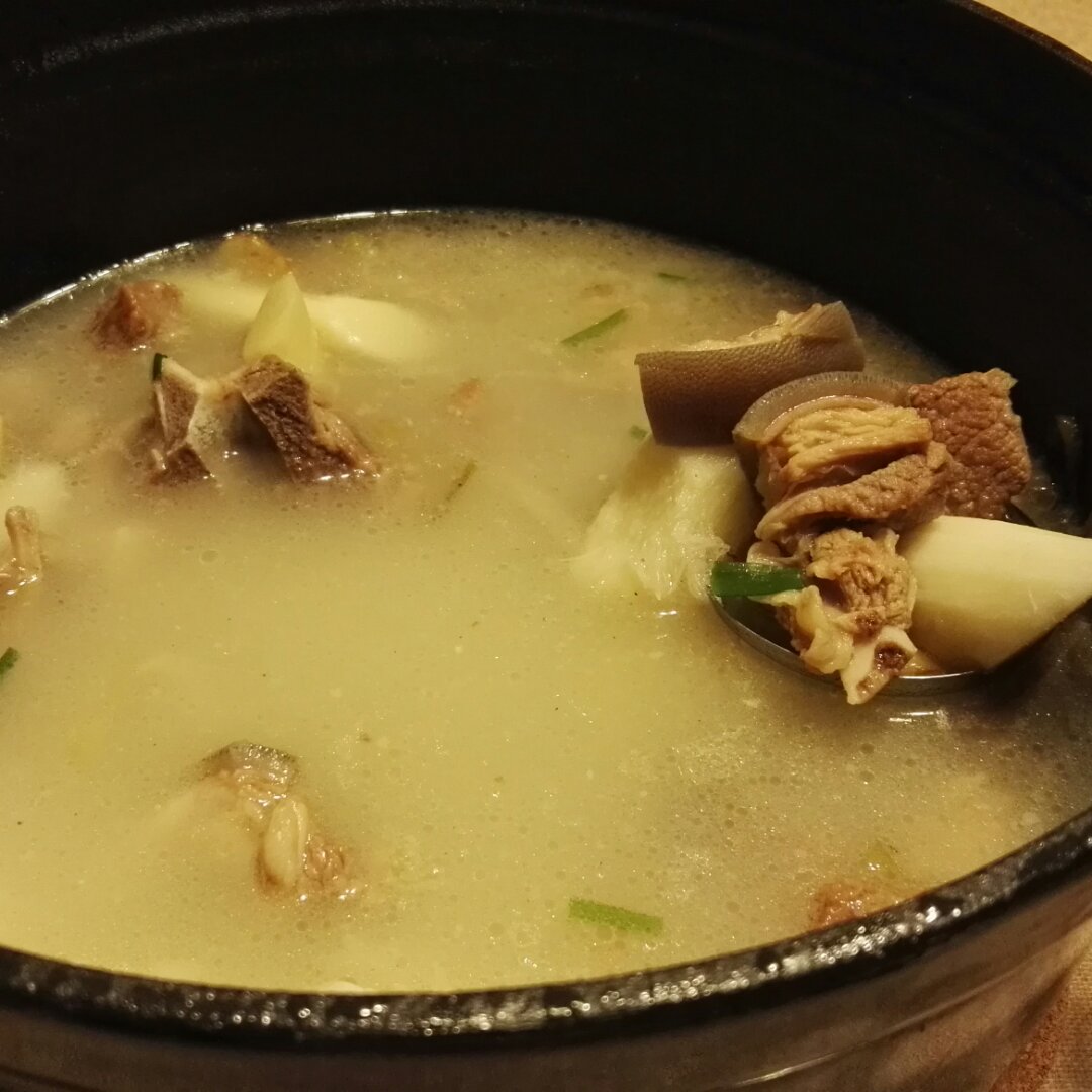山药炖羊排