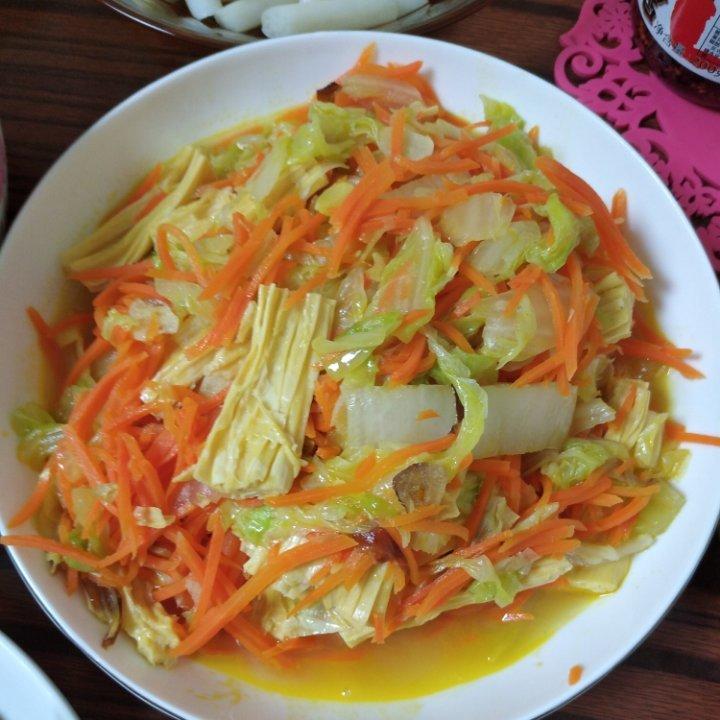 腐竹烧白菜