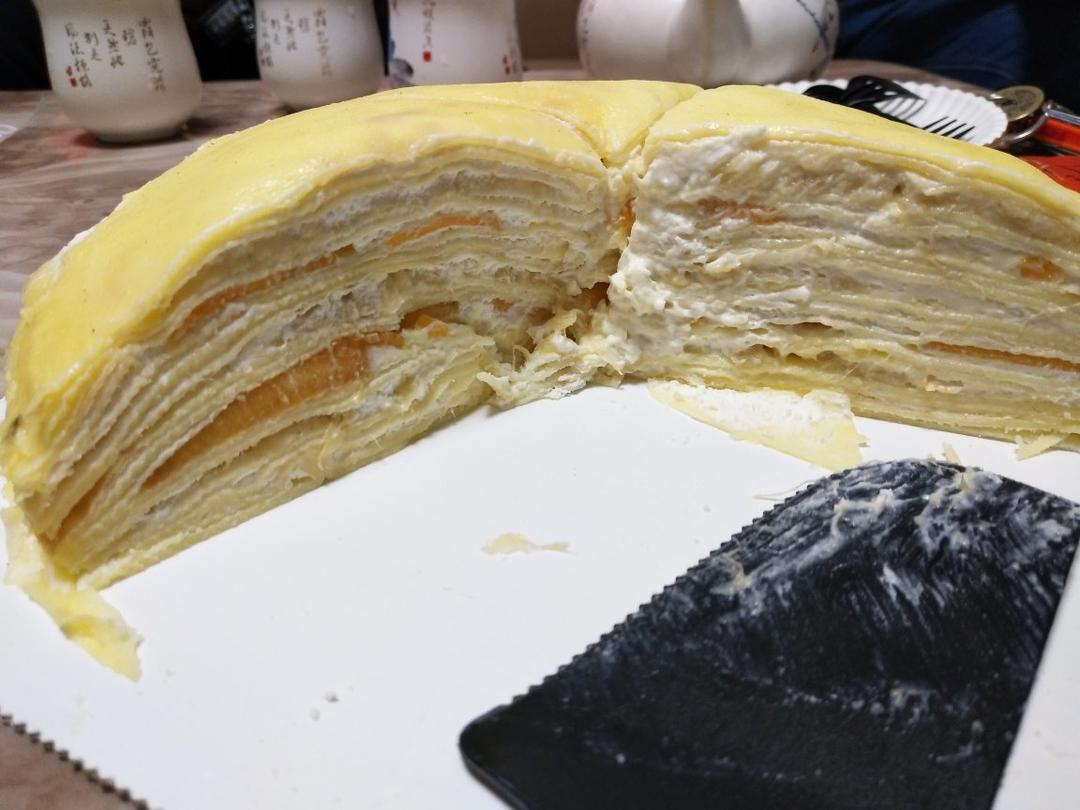 榴莲千层（超软糯蛋皮配方٩( ᐛ )و