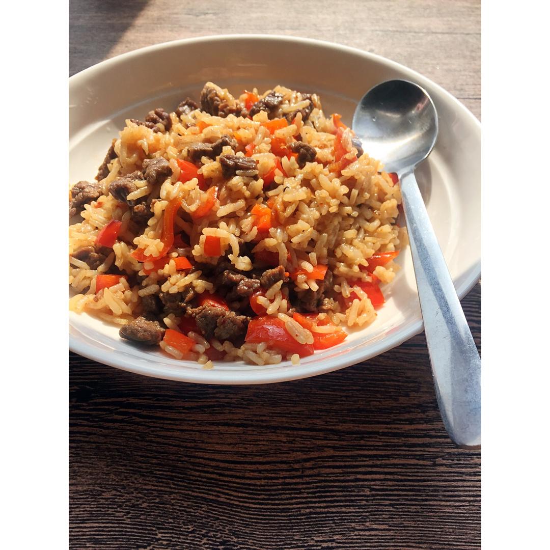 牛肉炒饭