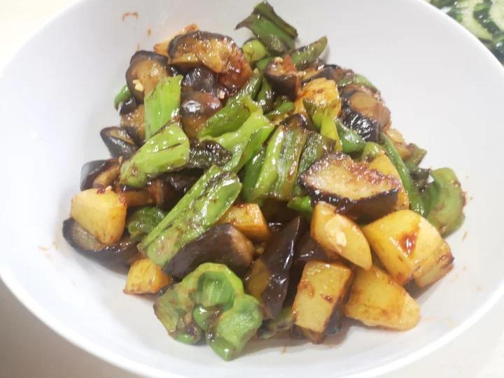 地三鲜~~家庭版非油炸