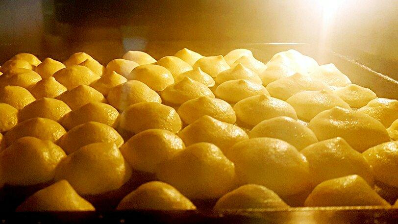 入口即化的蛋黄小饼干