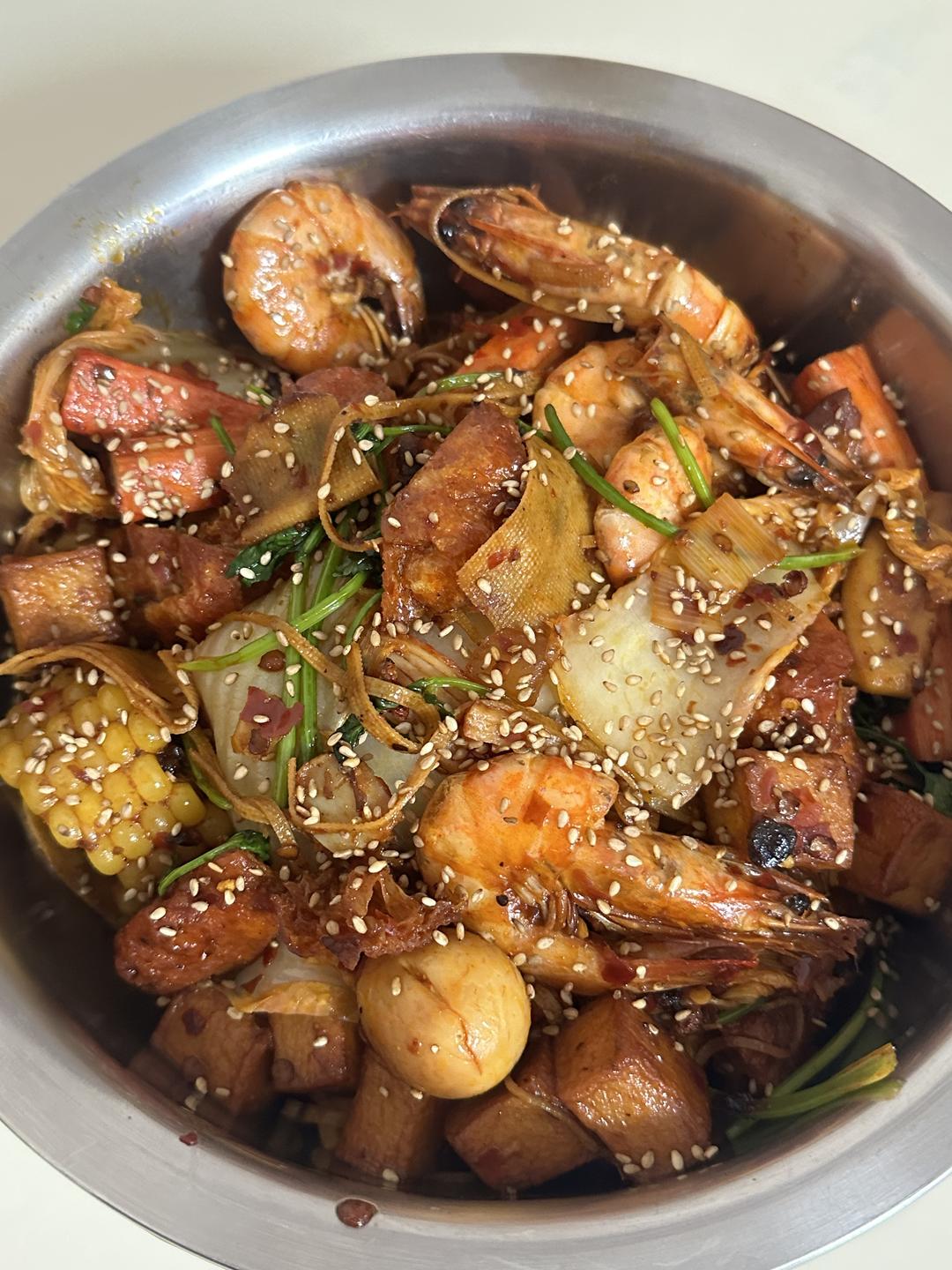 超简单超满足麻辣香锅